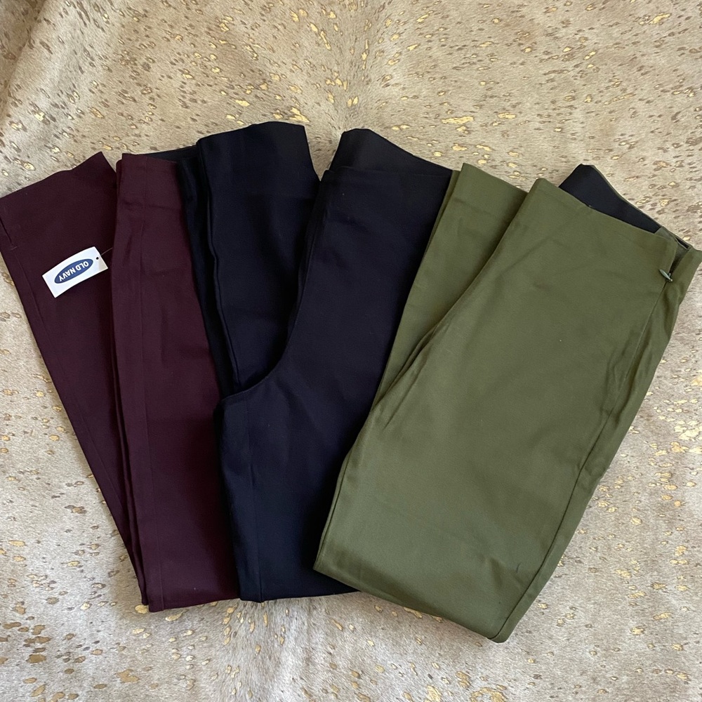 Old Navy Wow High Waisted Pant- Bundle of 3